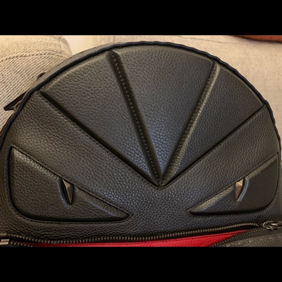 Fendi Leather Backpack Large Size - Picture 3 of 6